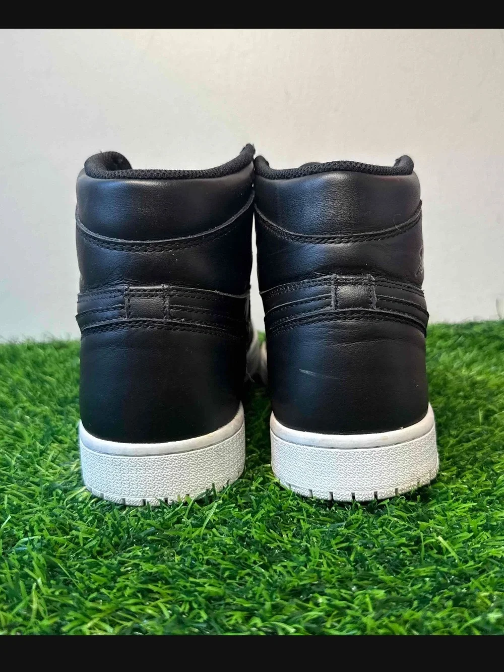 Nike Air Jordan 1 Retro High Cyber Monday Black White Size 9 Sneakers Shoes